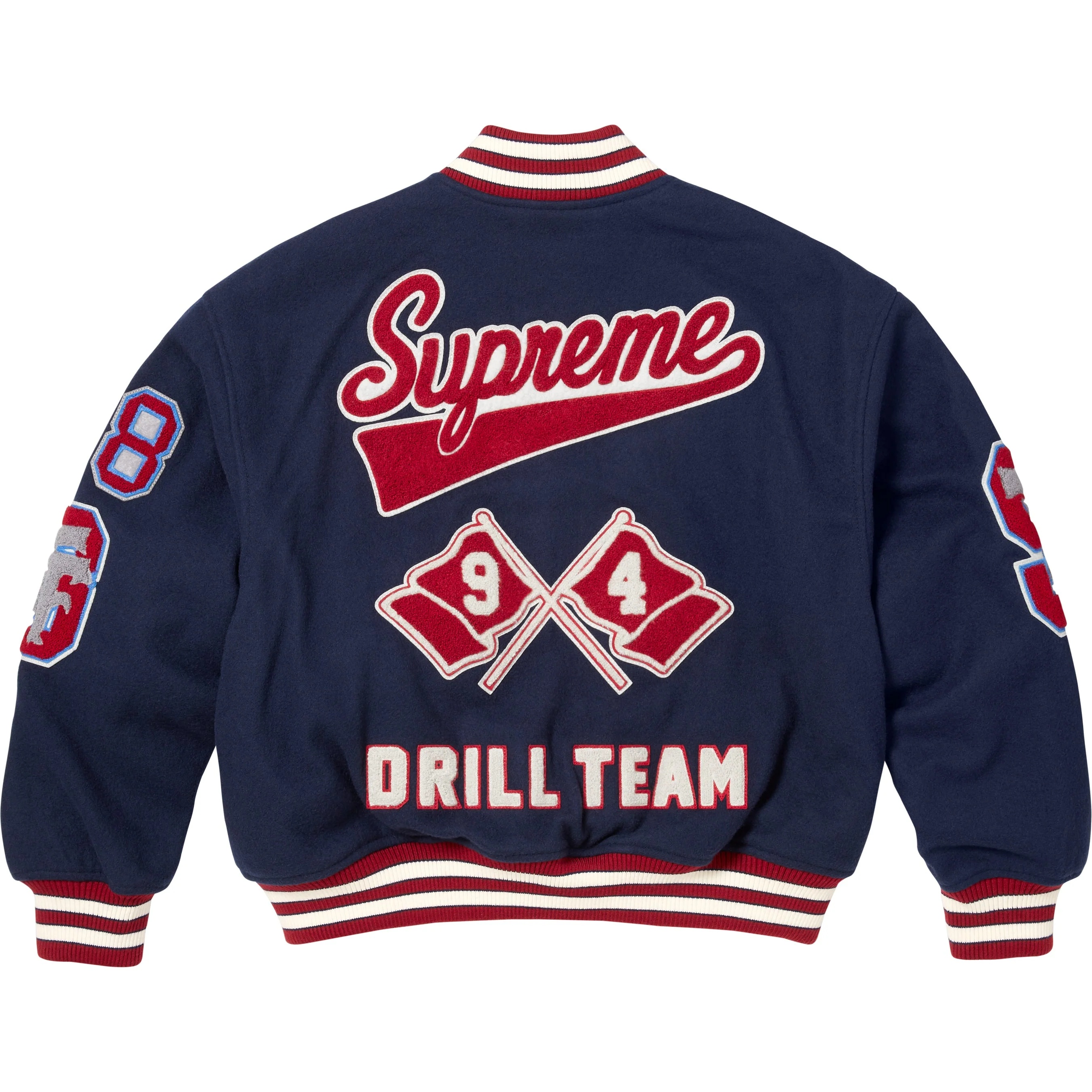 Drill Team Varsity Jacket view 8